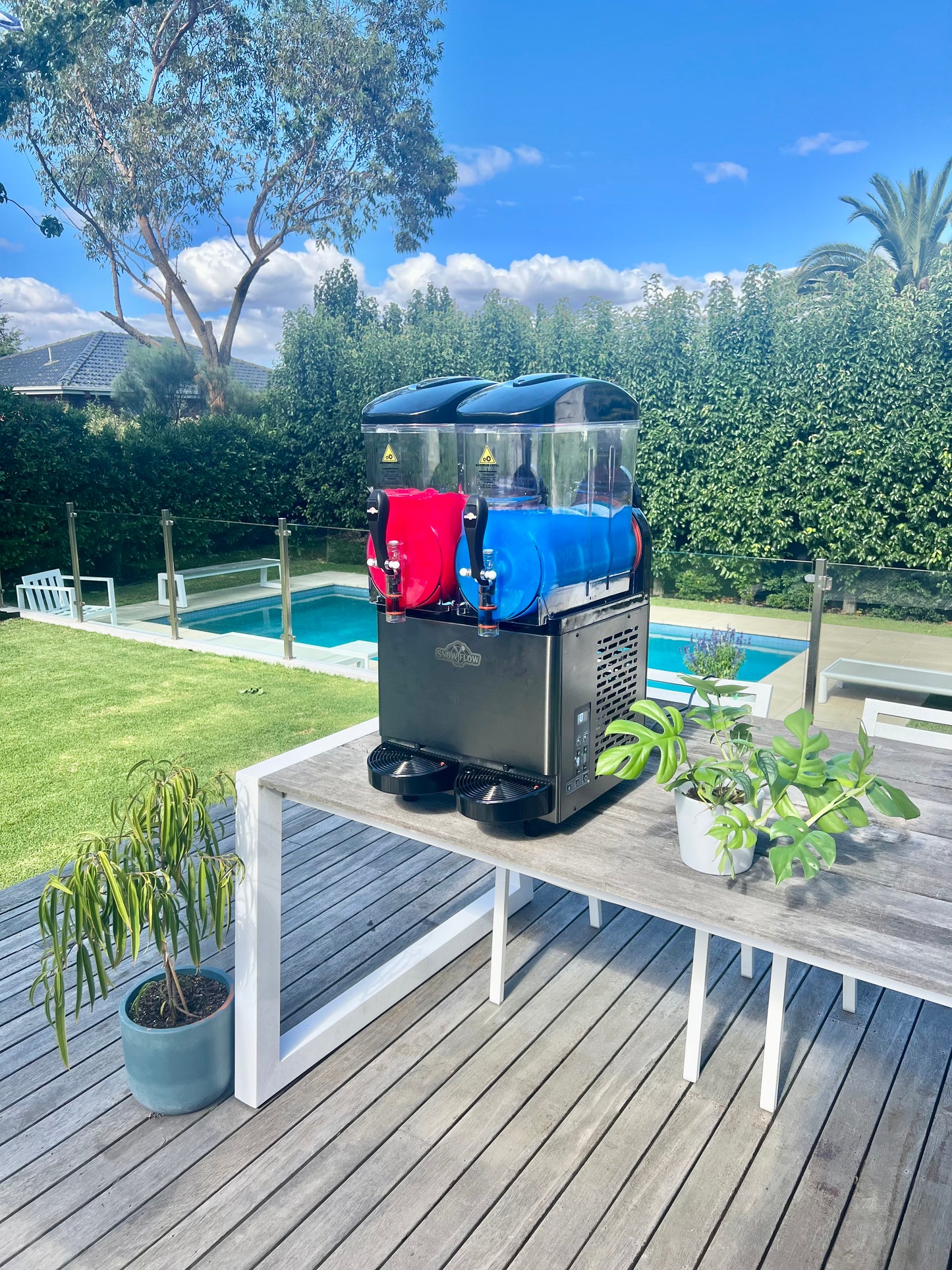 Double Bowl Slushie Machine Hire