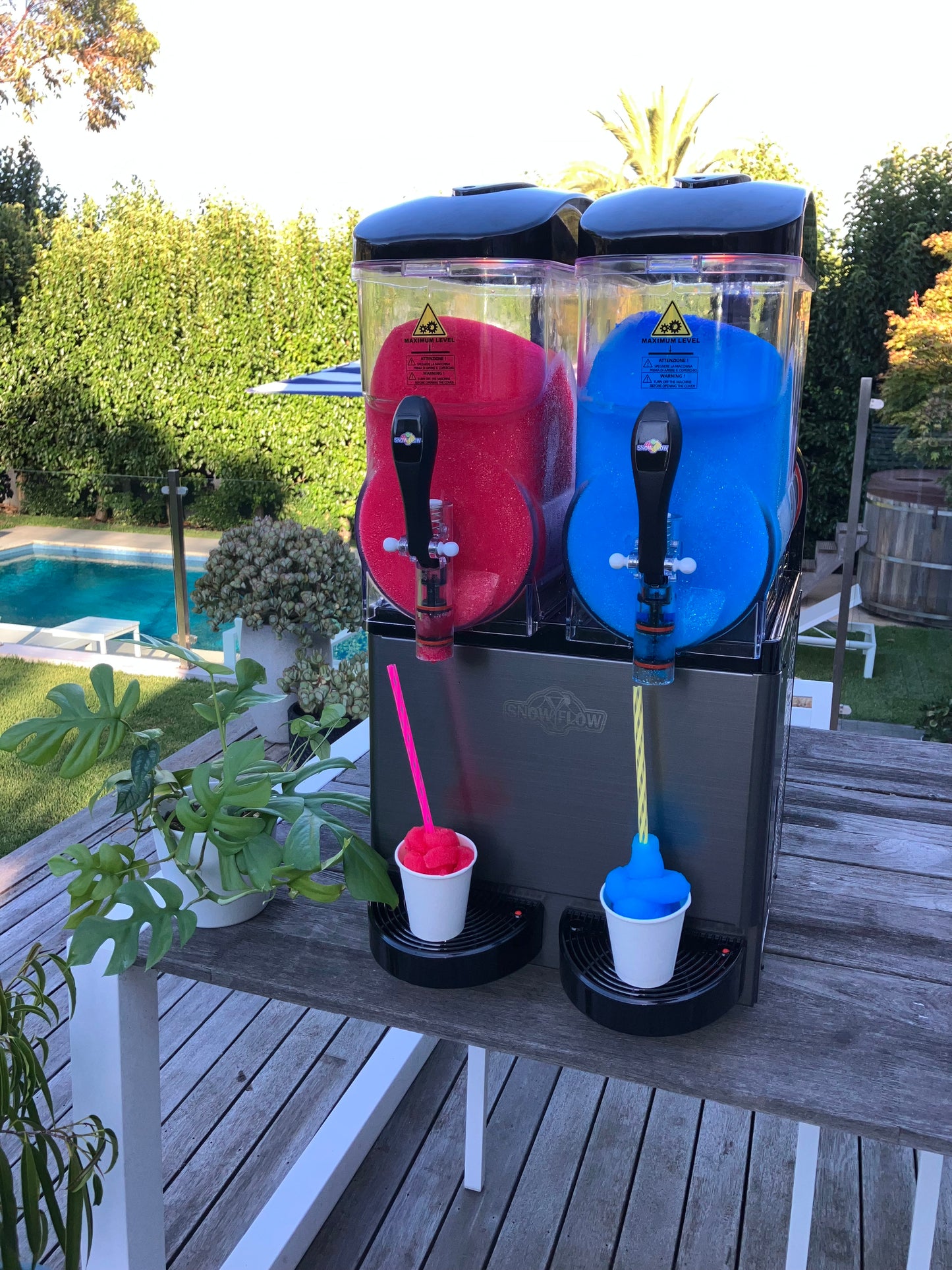 Double Bowl Slushie Machine Hire