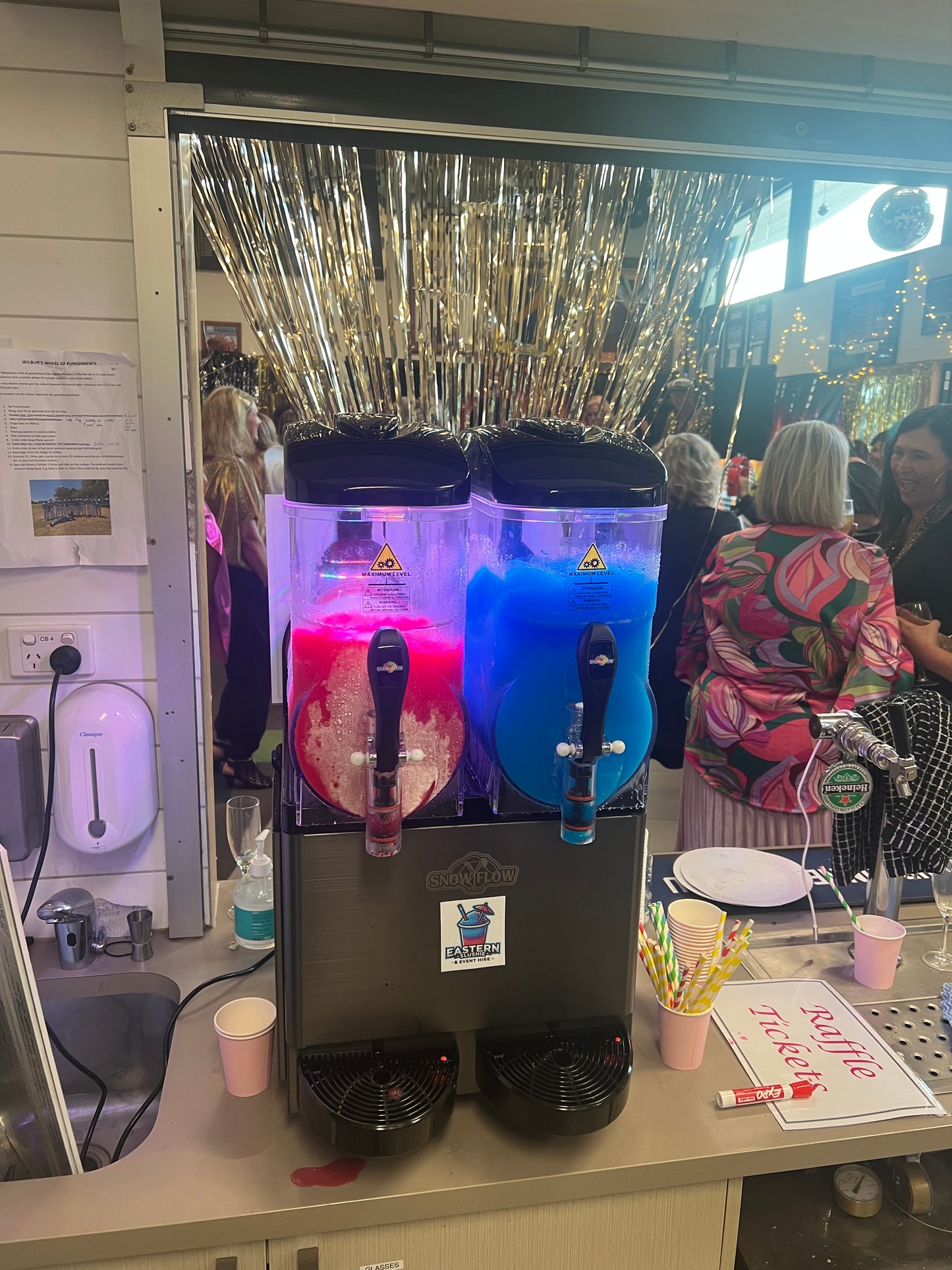 Double Bowl Slushie Machine Hire