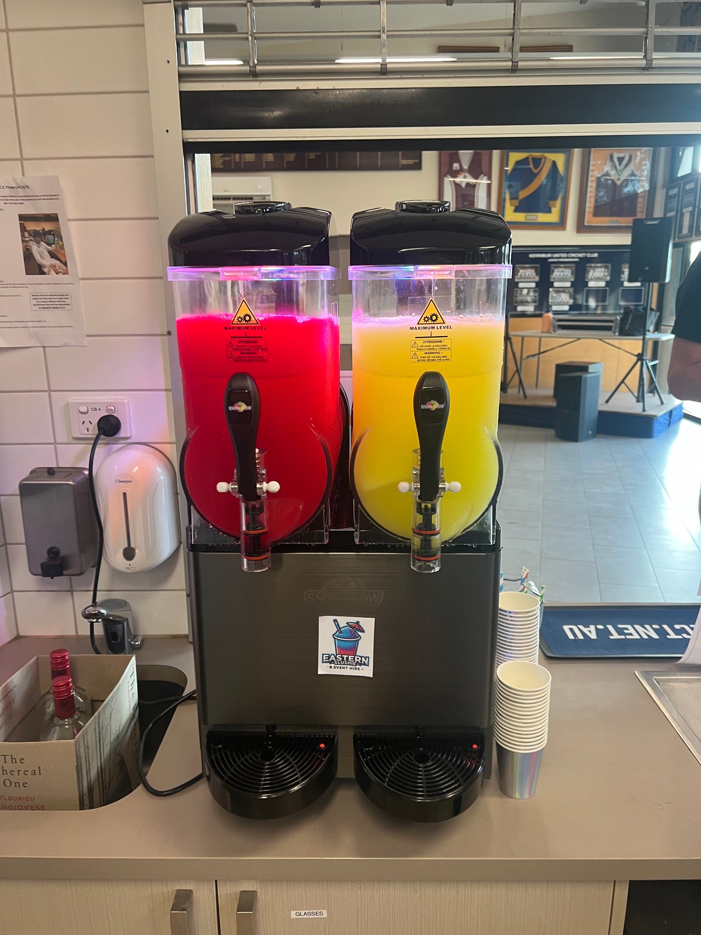 Double Bowl Slushie Machine Hire
