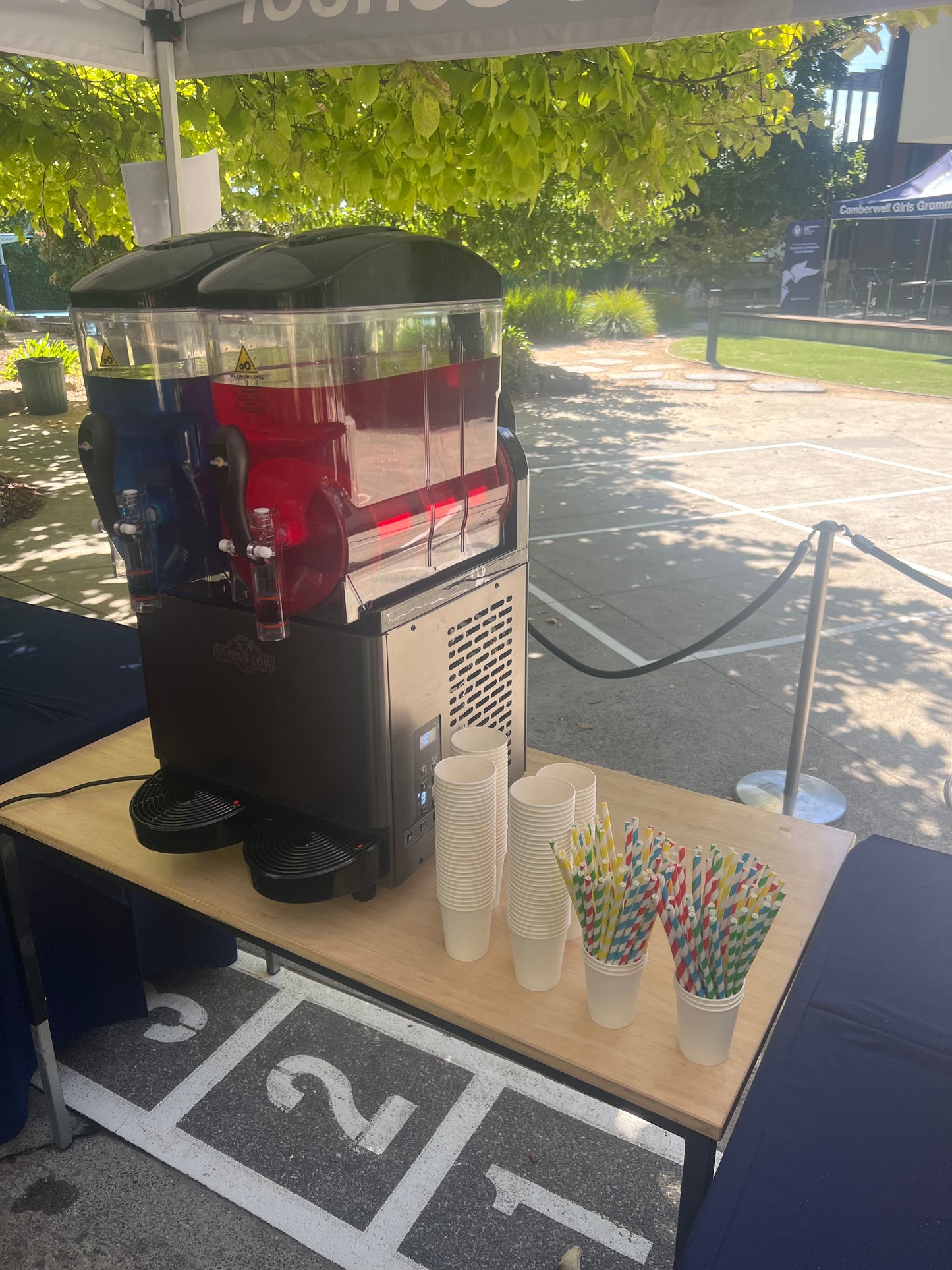 Double Bowl Slushie Machine Hire